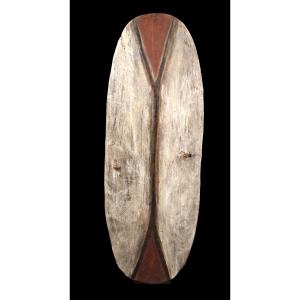 War Shield, Papua New Guinea, Oceania, Primitive Art, Oceanic Art, Sculpture