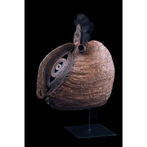 Baba Tagwa Mask, Helmet Mask, Oceanic Art, Oceania, Basketry, Papua New Guinea