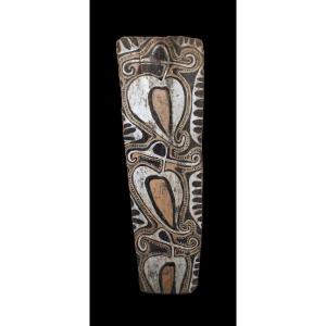 Painted Bark, Kwoma Ethnic Group, Papua New Guinea, Pacific Art, Oceanic Art