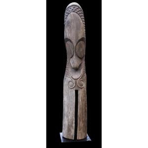 Tête De Tambour à Fente, Vanuatu, Art Tribal, Art Océanien, Art Du Pacifique, Totem