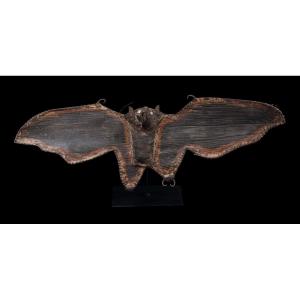 Bat, Tribal Art, Oceanic Art, Papua New Guinea, Oceania, Fruit Bat