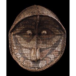 Masque De Pignon, Art Tribal, Papouasie Nouvelle Guinée, Art Océanien, Océanie, Vannerie