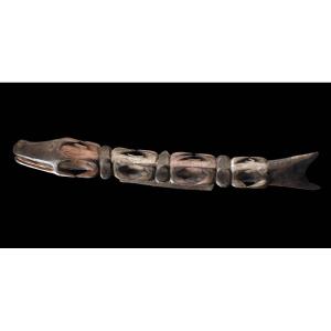 Snake Figure, Tribal Art, Oceanic Art, Sculpture, Papua New Guinea