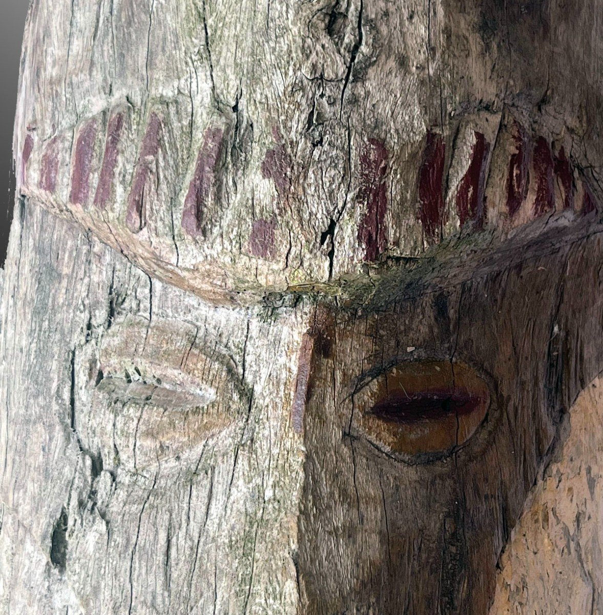 Ancienne Figure d'Ancêtre Malakula Vanuatu Océanie Art Premier-photo-3