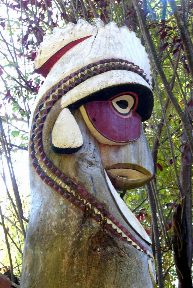 Monumental Et Rare Tambour à Fente Ambrym Vanuatu Océanie Art Premier-photo-5
