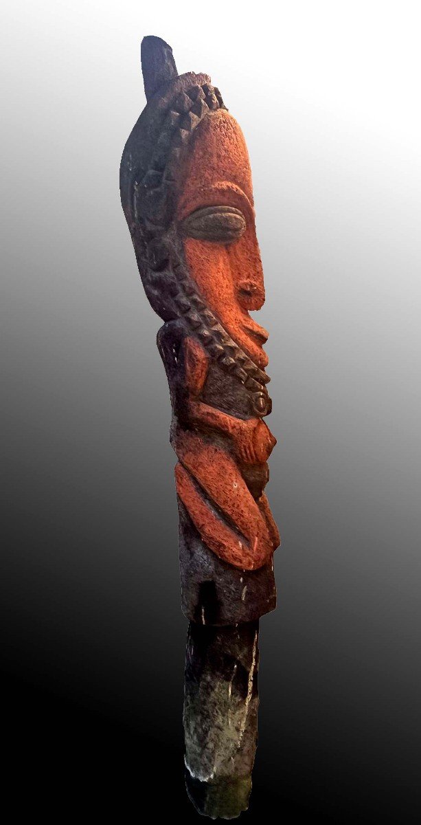 Tree Fern Couple Ambrym Vanuatu Oceania Tribal Art-photo-2