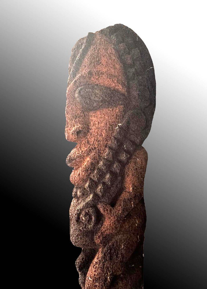 Tree Fern Couple Ambrym Vanuatu Oceania Tribal Art-photo-2