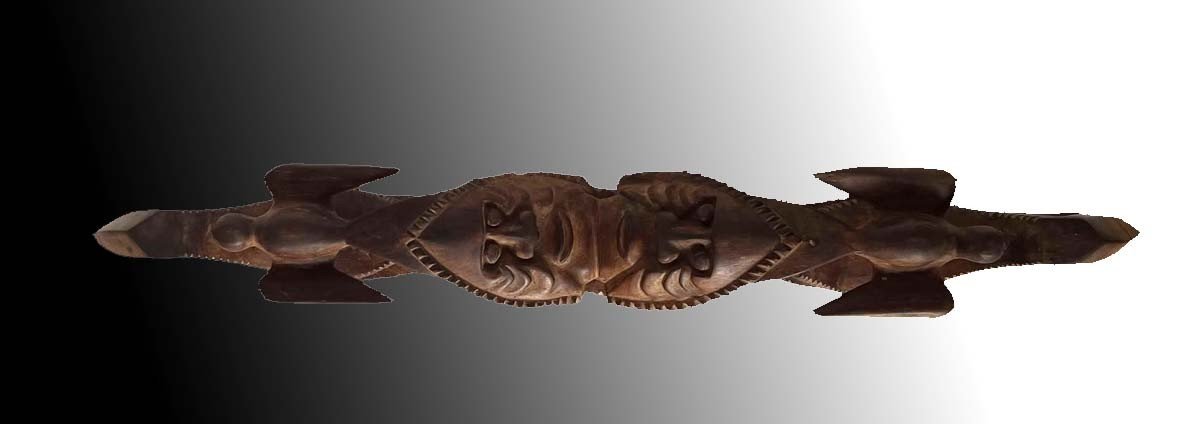 Large Canoe Bow Of Vao Island Malakula Vanuatu Oceania Tribal Art-photo-2