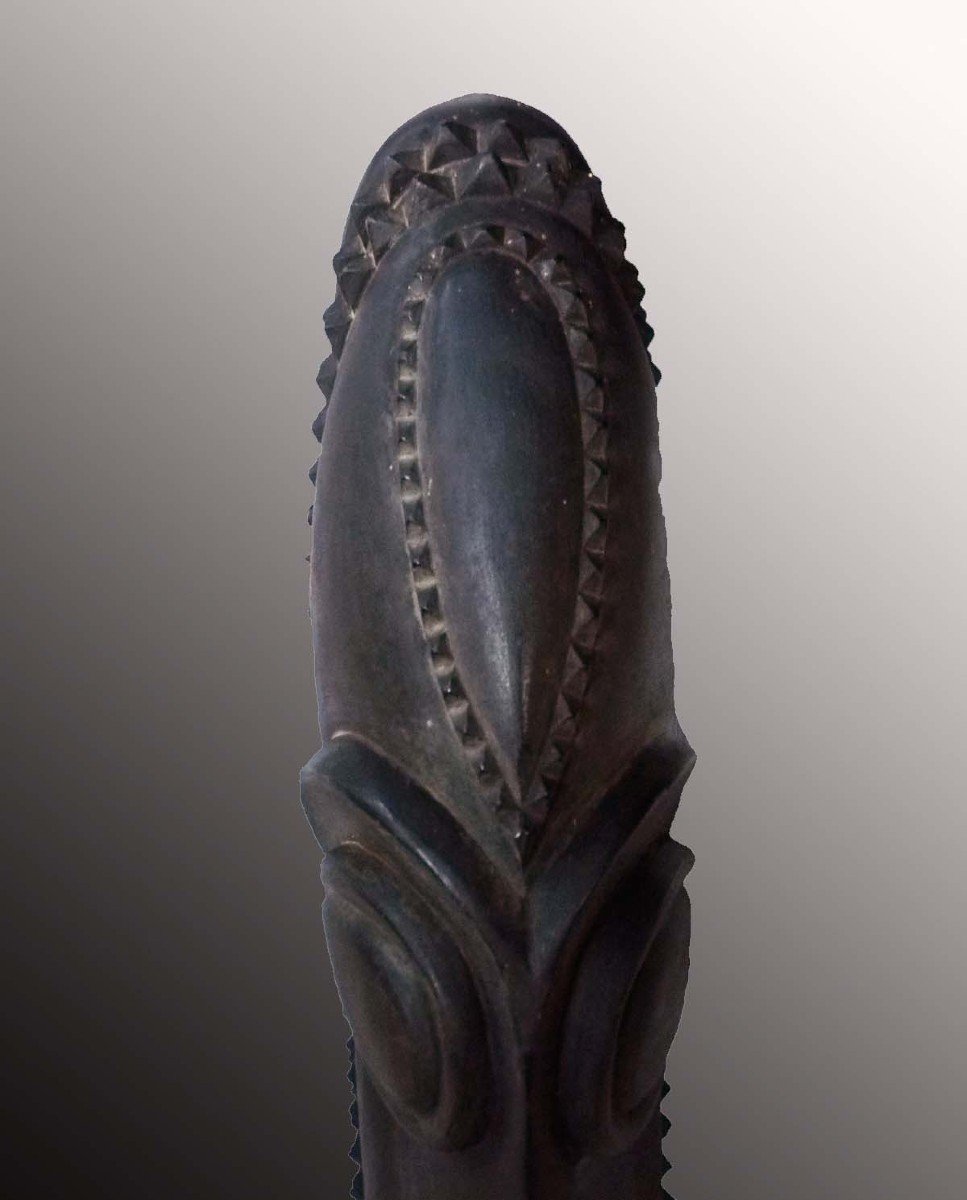 Rare And Beautiful Magic Stone Ambrym Island Vanuatu Oceania Tribal Art-photo-2