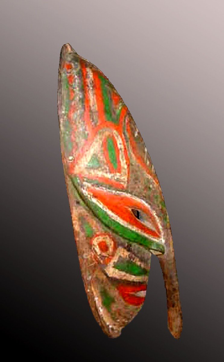 Angoram Mask Papua New Guinea Oceania Tribal Art-photo-3