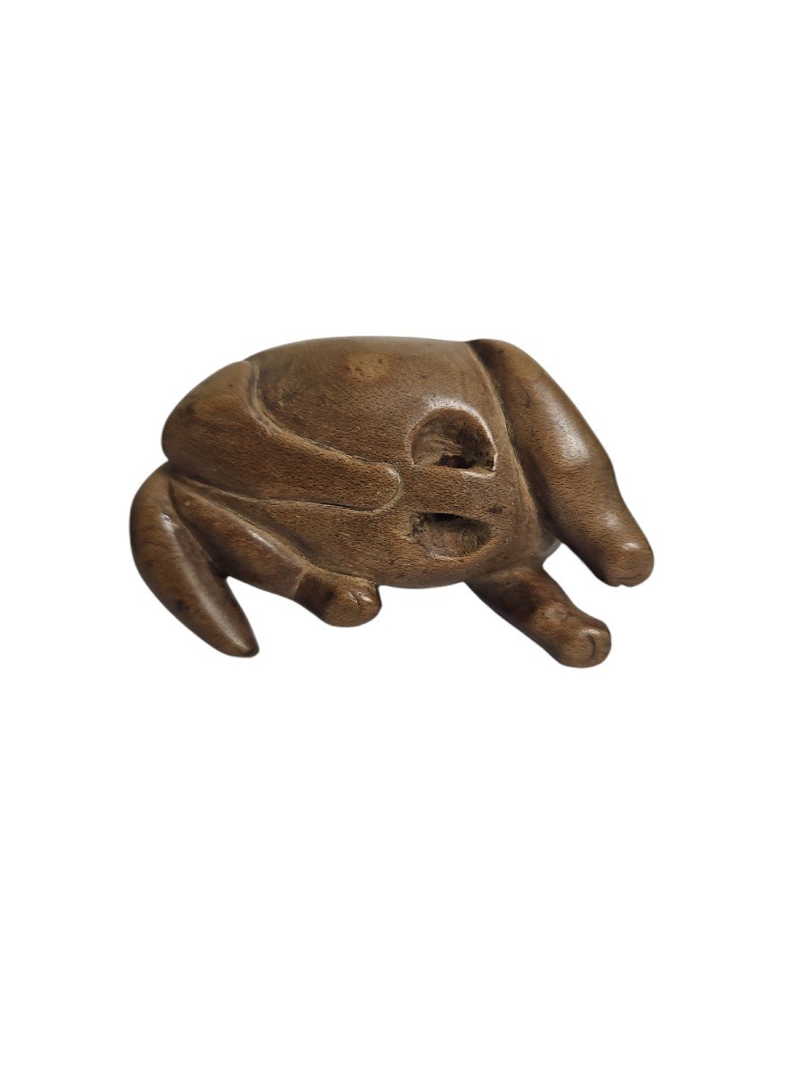 Netsuke  Of A Reclining Dog -photo-1