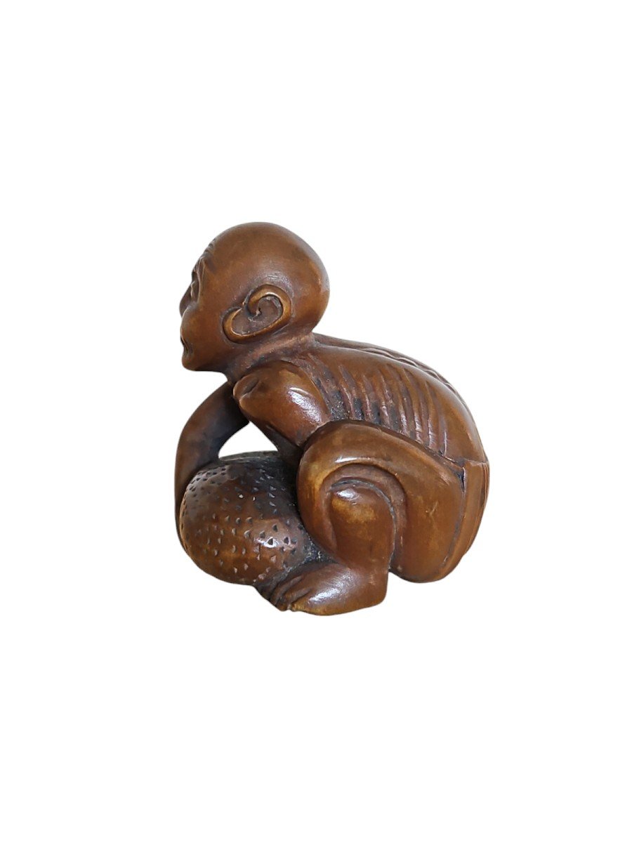 Stone Lifter, Netsuke -photo-2