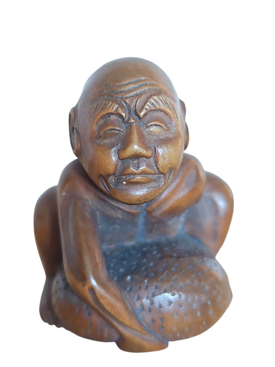 Stone Lifter, Netsuke -photo-1