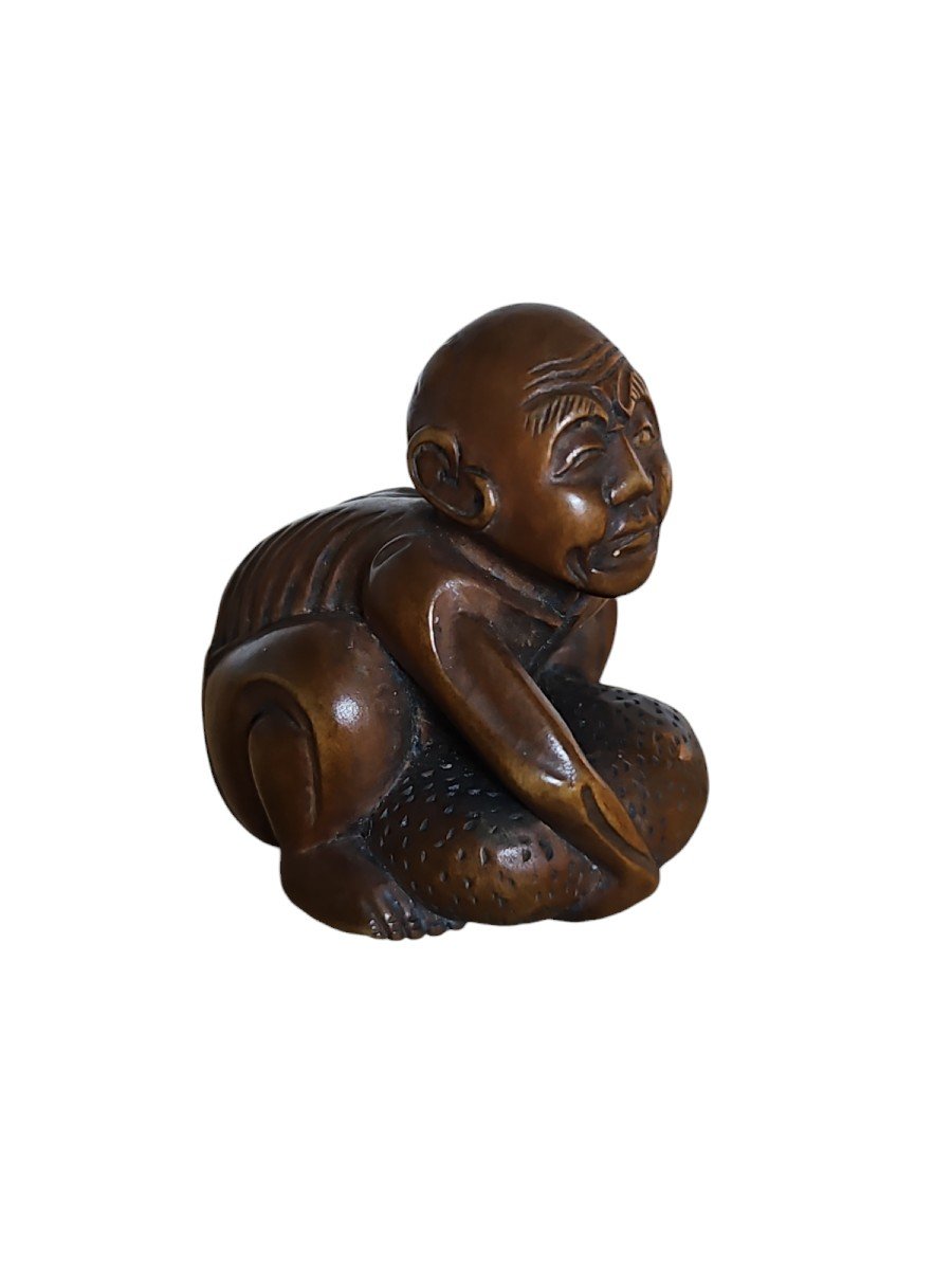 Stone Lifter, Netsuke -photo-4