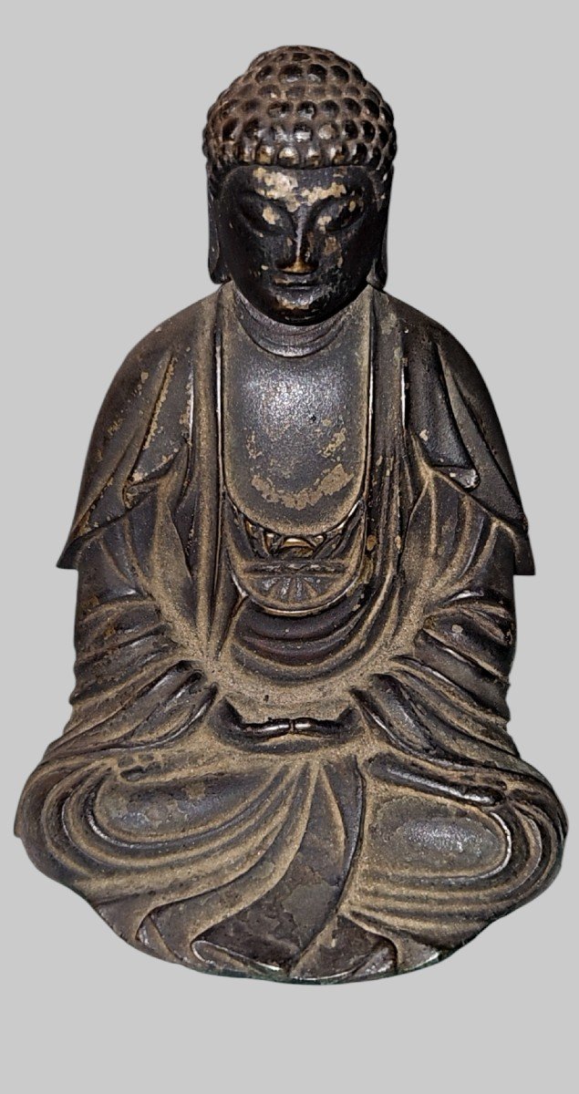 Bouddha Coréen En Bronze 