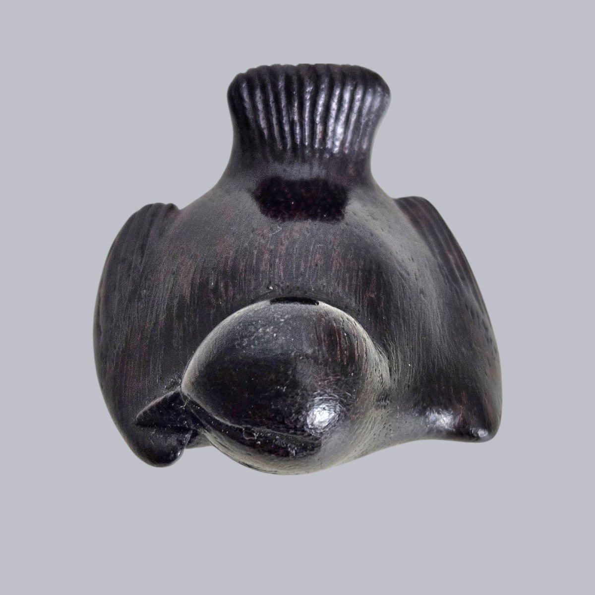 Netsuke Depicting A Sparrow -photo-3