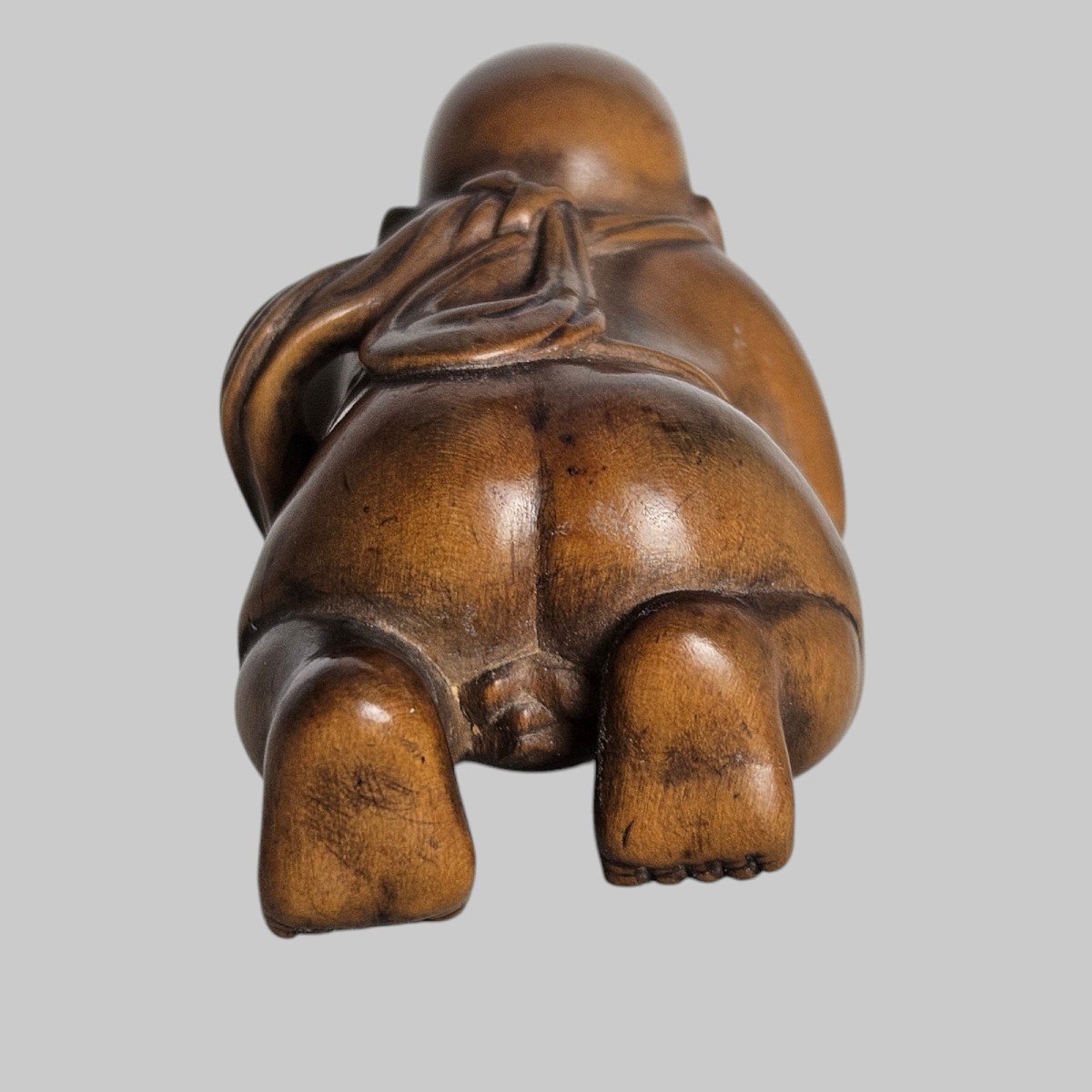 Netsuke Représentant Un Bébé -photo-4