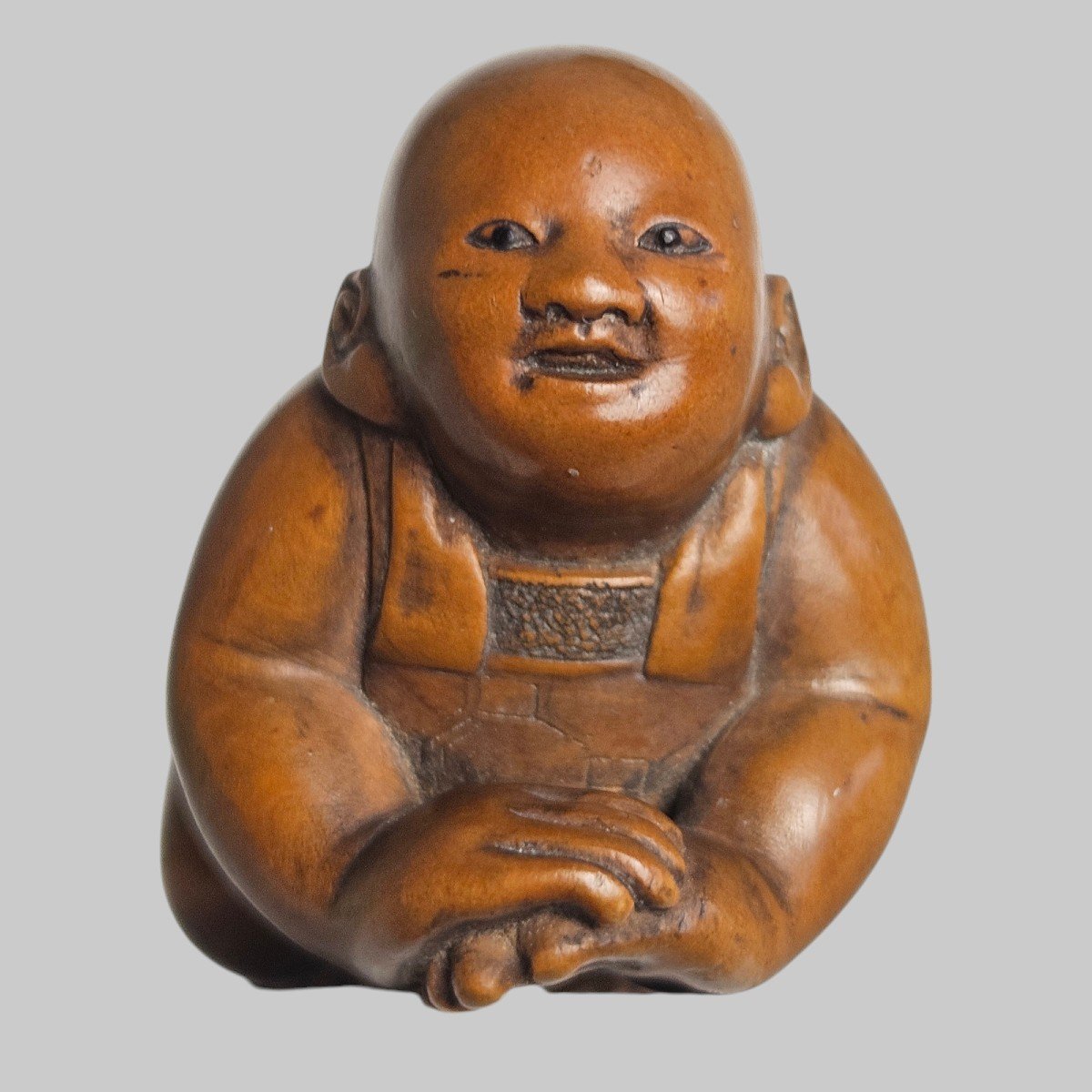 Netsuke Représentant Un Bébé -photo-2