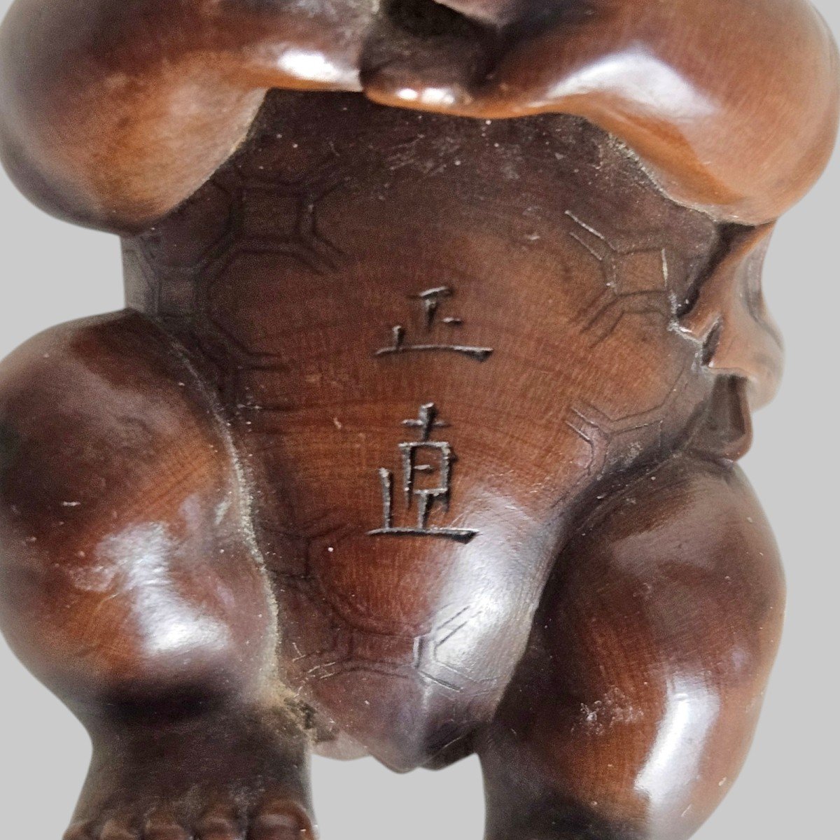 Netsuke Représentant Un Bébé -photo-6