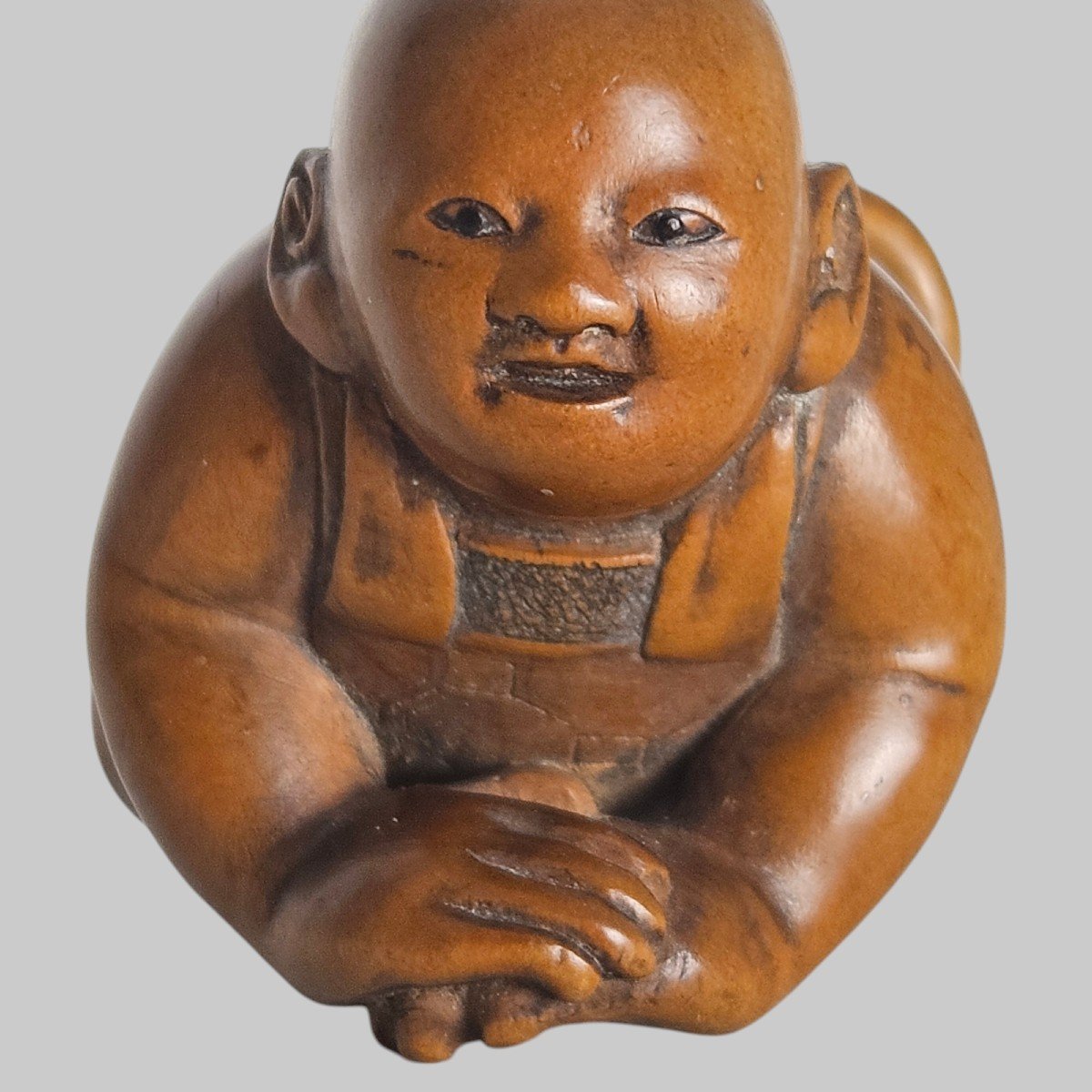 Netsuke Représentant Un Bébé -photo-8