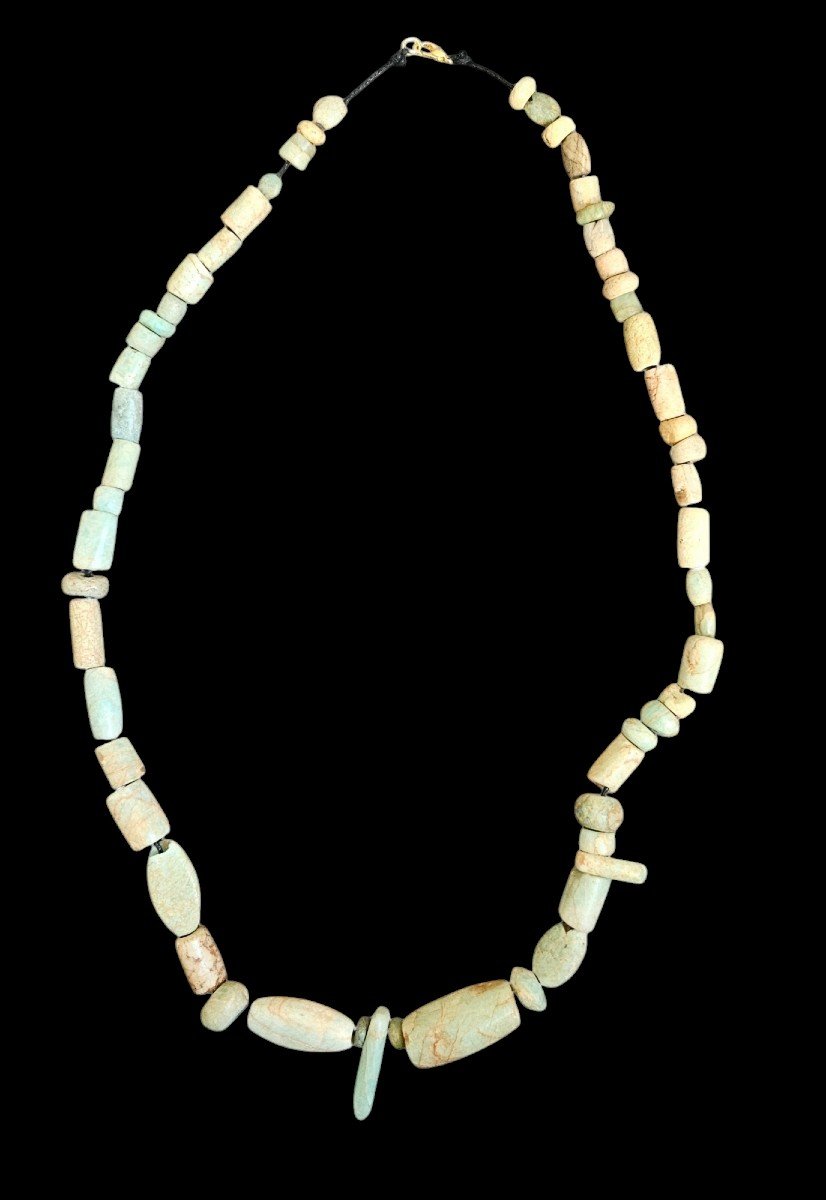 Collier En Amazonite Africaine 