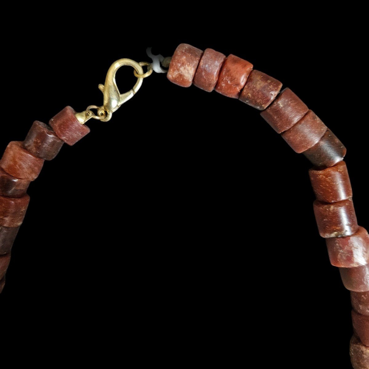 Necklace Made Of Chalcedony Beads -photo-4