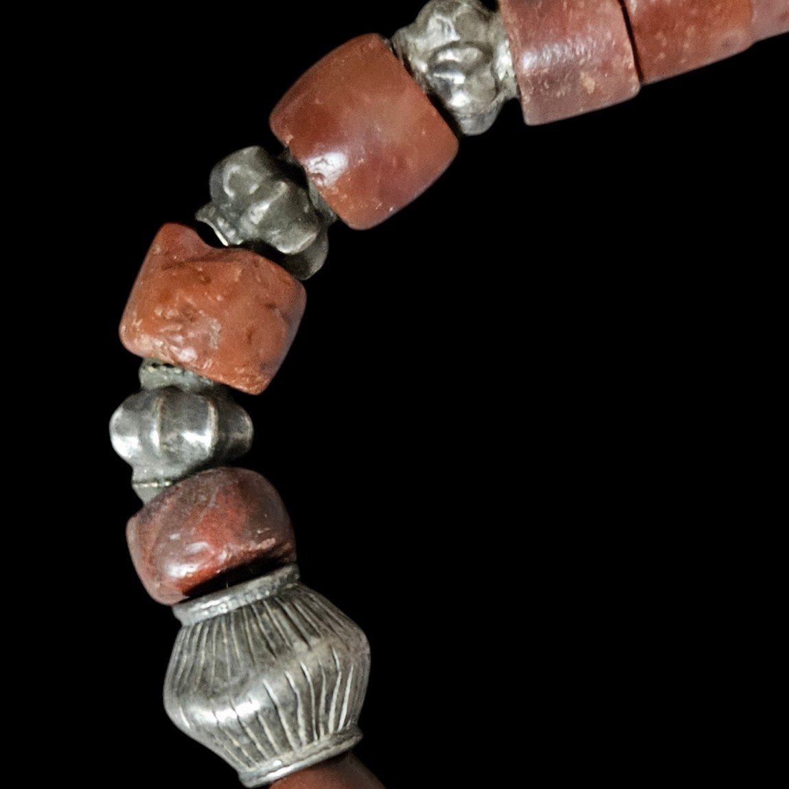 Necklace Made Of Chalcedony Beads -photo-2