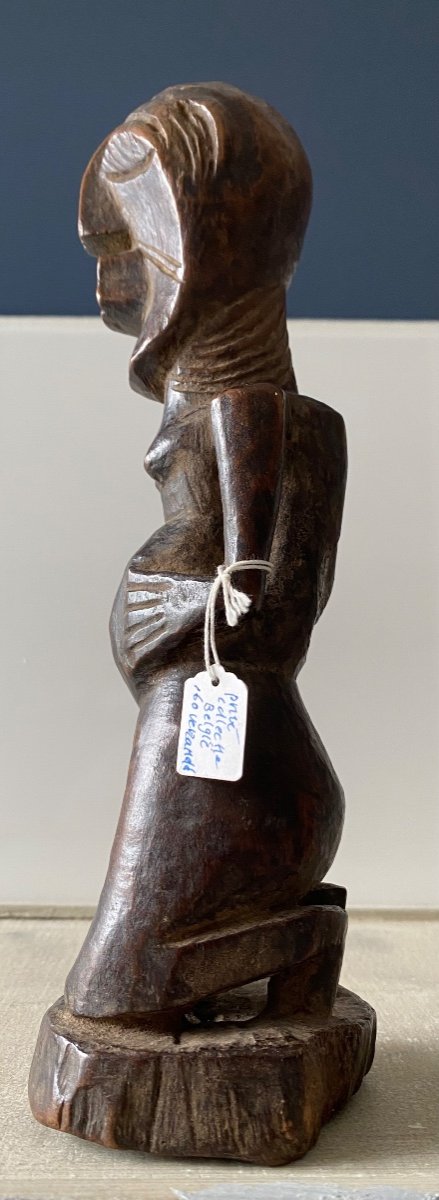 African Art Tribal Art Drc Congo Female Songye Virtuality And Power Statue -photo-2