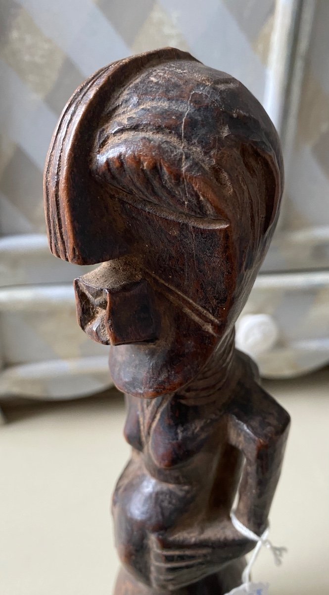 Art African Premier Statuette DRC Congo Songye  virilité  Et Pouvoir -photo-4