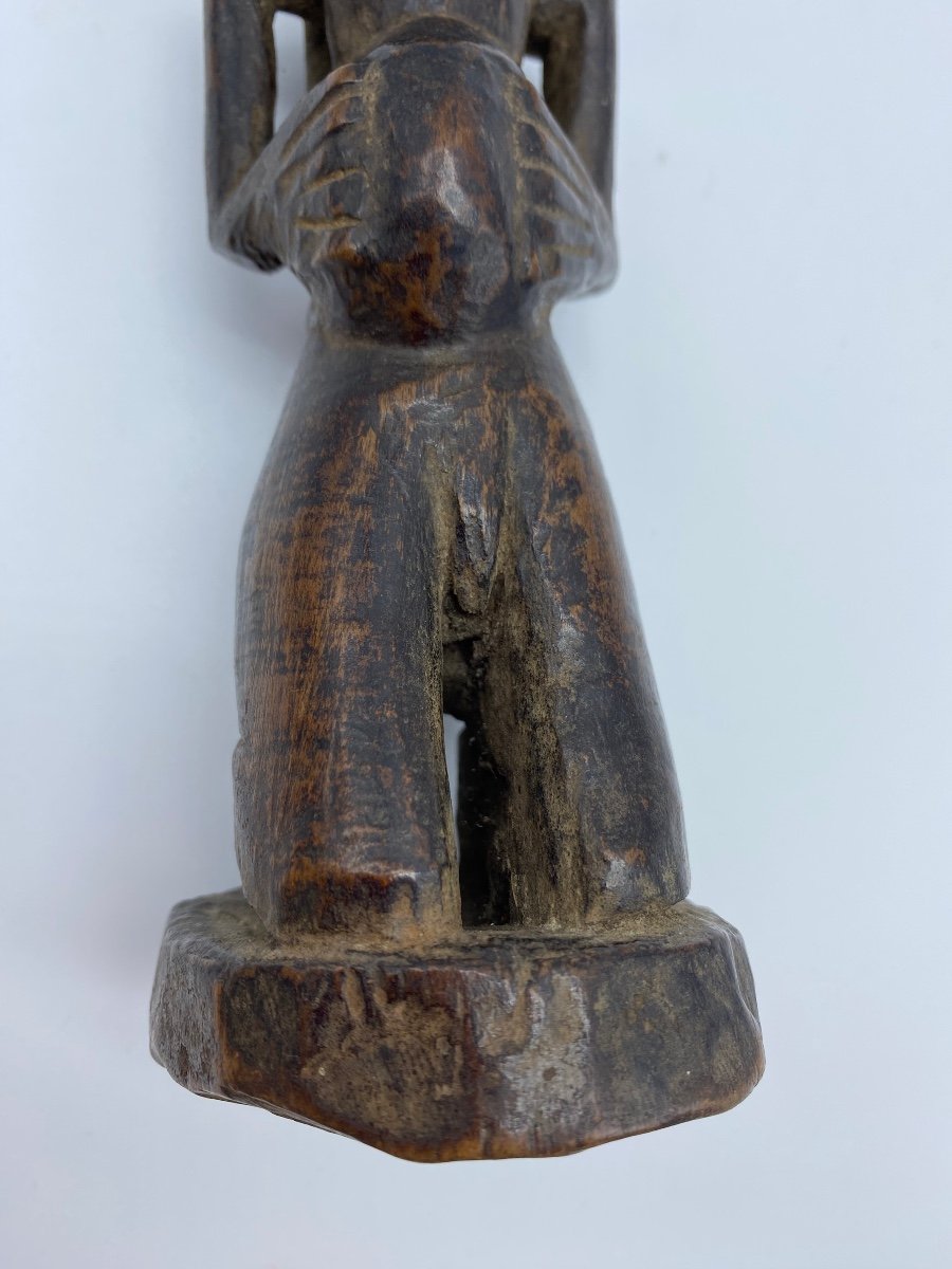 Art African Premier Statuette DRC Congo Songye  virilité  Et Pouvoir -photo-1