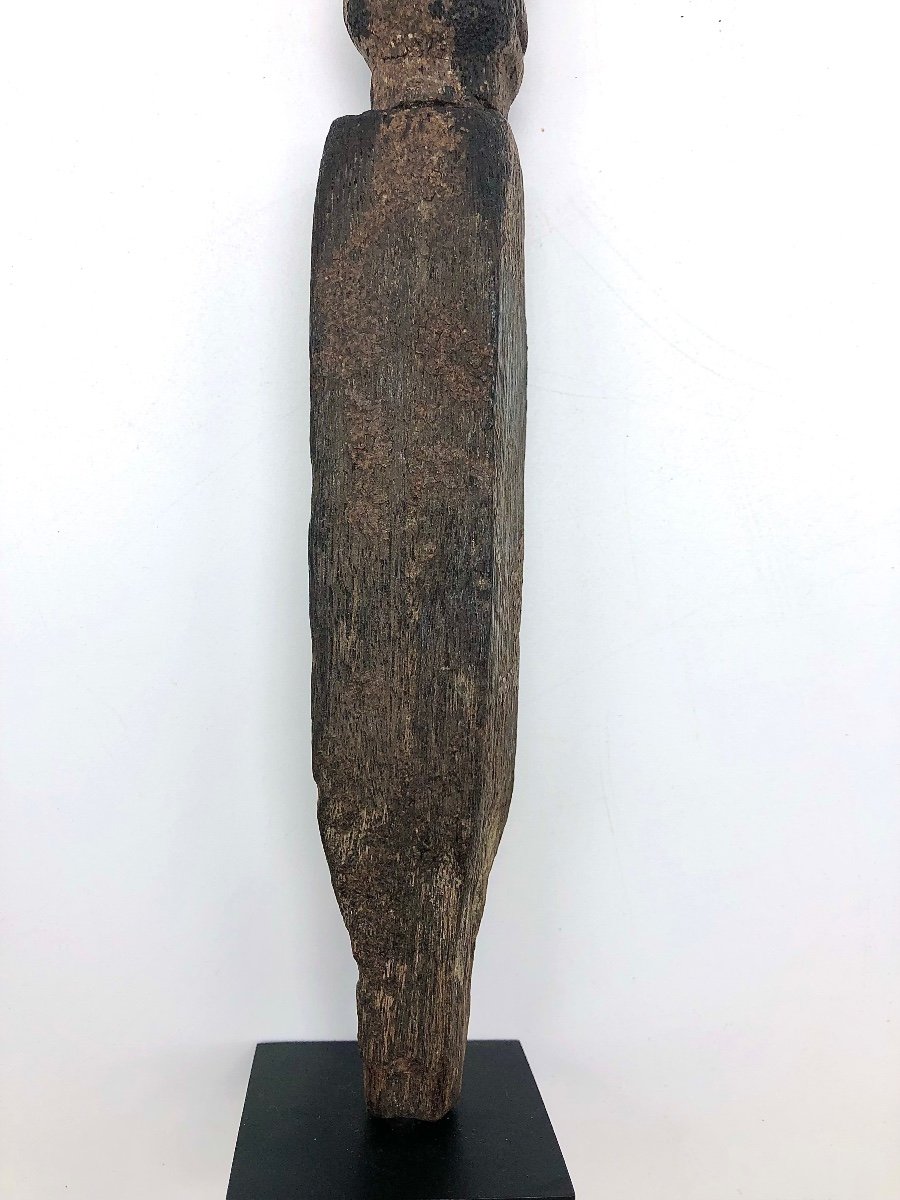 Old Wooden Tetum Staff Statue From East Timor-photo-4