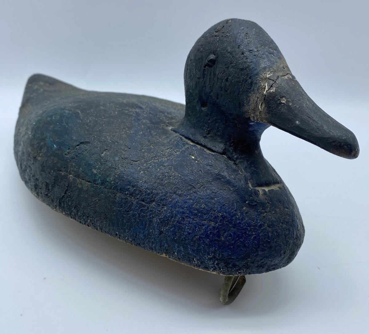 Ancient Appelants De Chasse Leurres Anciens En Bois Oiseaux Canard-photo-2