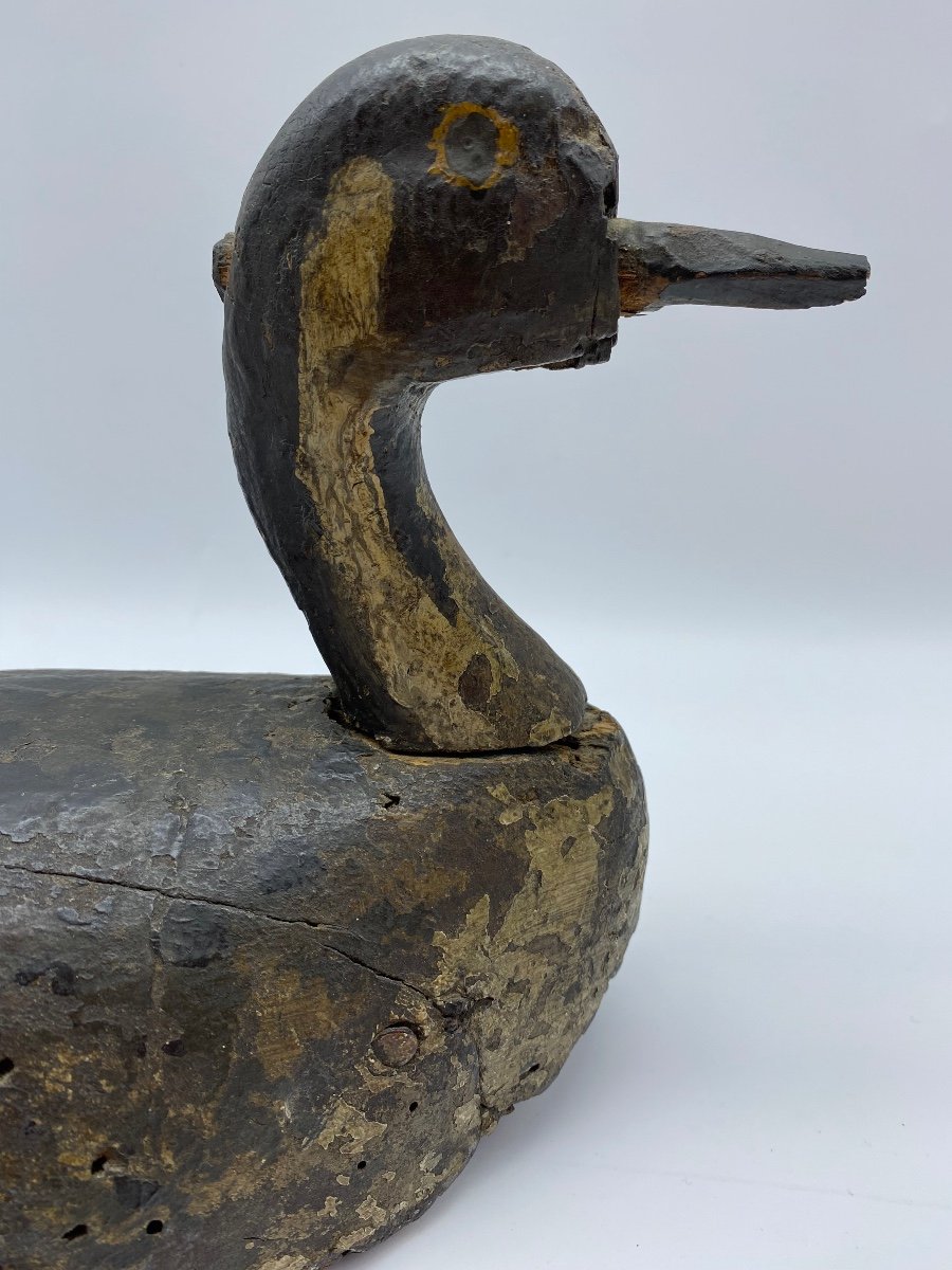 Antique  Antique Wooden Decoys Birds Duck-photo-5