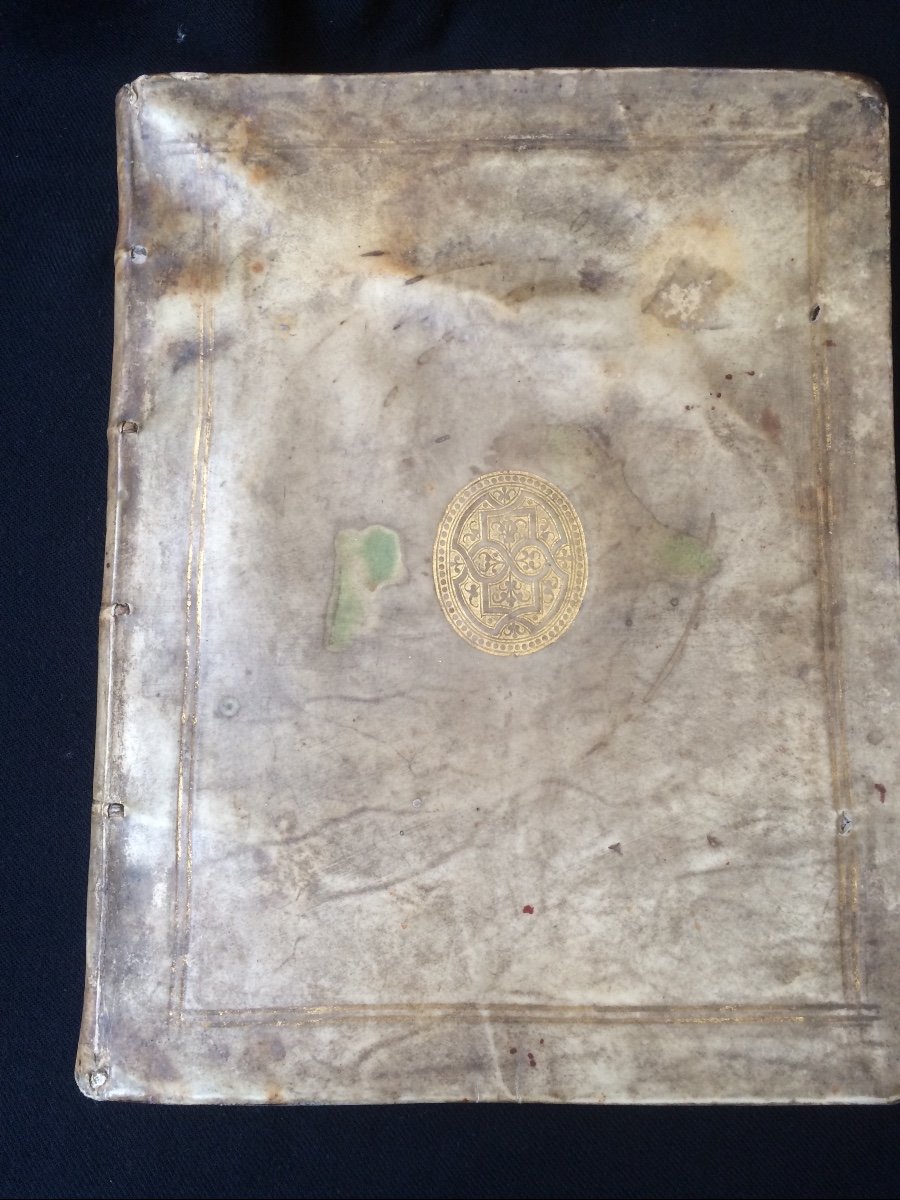 Livre Ancien 1613 Grotius  Ordinum Hollandiae Ac Westfrisiae Pietas Couverture Vélin-photo-3