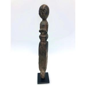 Old Wooden Tetum Staff Statue From East Timor