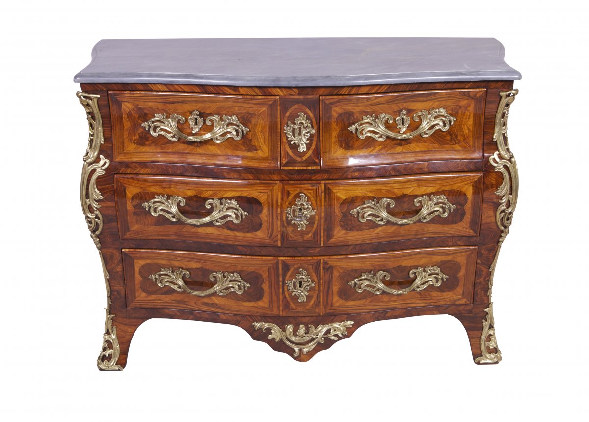 Commode Tombeau Louis XV Attribuée à Tairraz