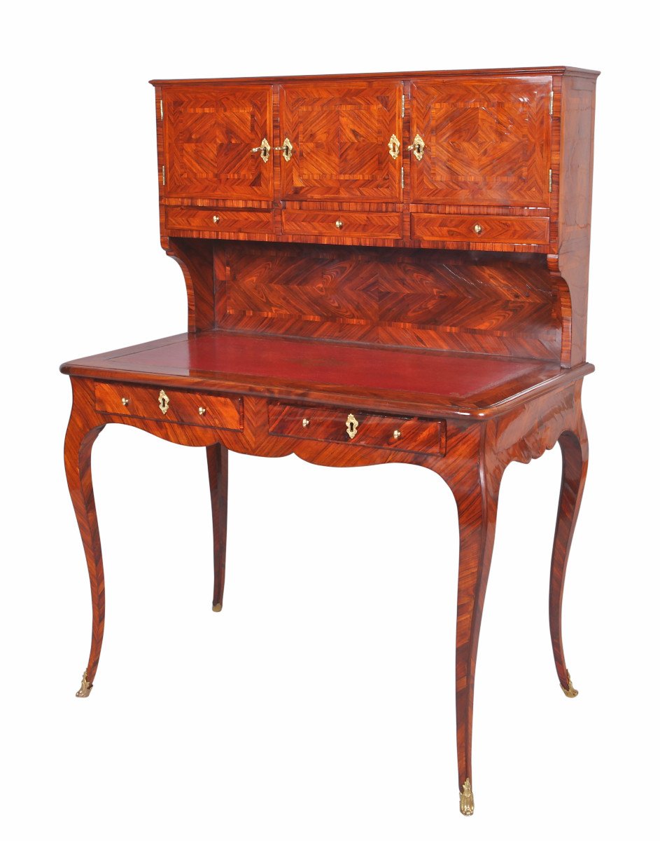 Lady's Desk In Gradin, Louis XV-photo-2
