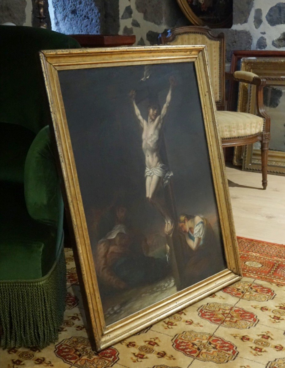 ÉCOLE FRANCAISE XIX ème siècle d'après Pierre-Paul Prud'Hon / huile sur toile -photo-1