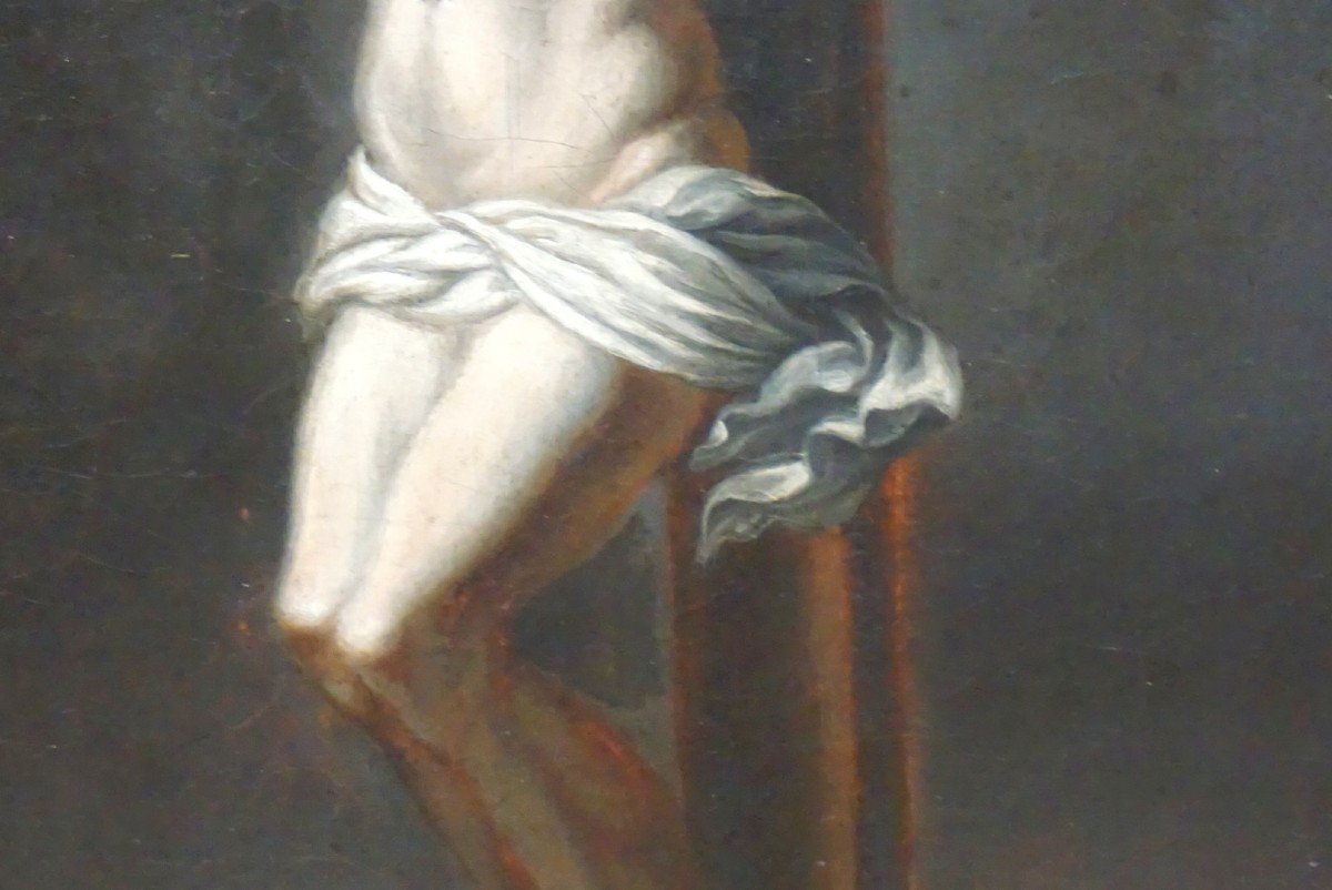 ÉCOLE FRANCAISE XIX ème siècle d'après Pierre-Paul Prud'Hon / huile sur toile -photo-7