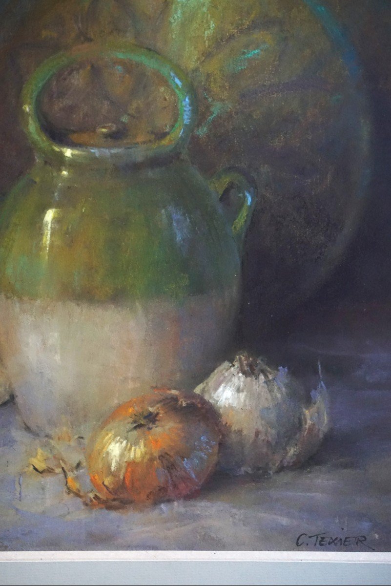 Textures And Lights: The Poetry Of Pastel / Still Life / Claude Texier / Pastel-photo-3