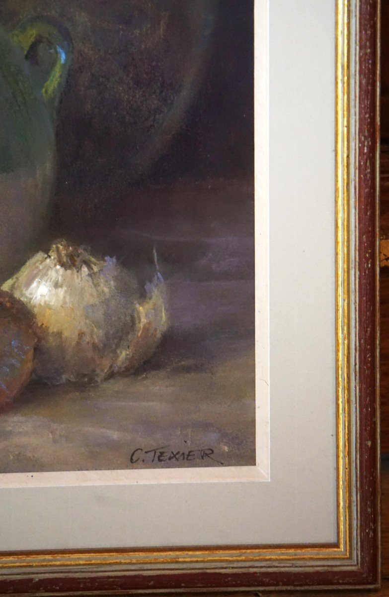 Textures And Lights: The Poetry Of Pastel / Still Life / Claude Texier / Pastel-photo-2