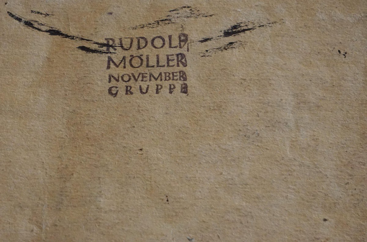 EXPRESSIONNISME ALLEMAND / CIRCA 1930 / RUDOLF MÖLLER (1881-1967) / DEUTSCHER EXPRESSIONISMUS -photo-8