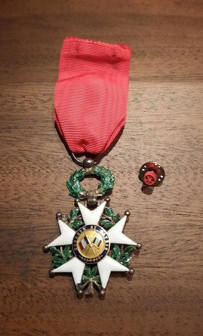 Medal Of Officer Of The Legion Of Honor 3rd Republic -photo-2