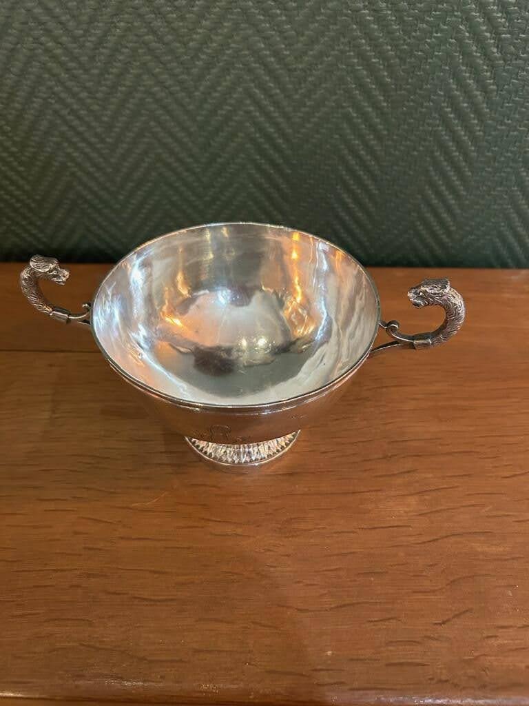 Empire Period Silver Wedding Cup -photo-3