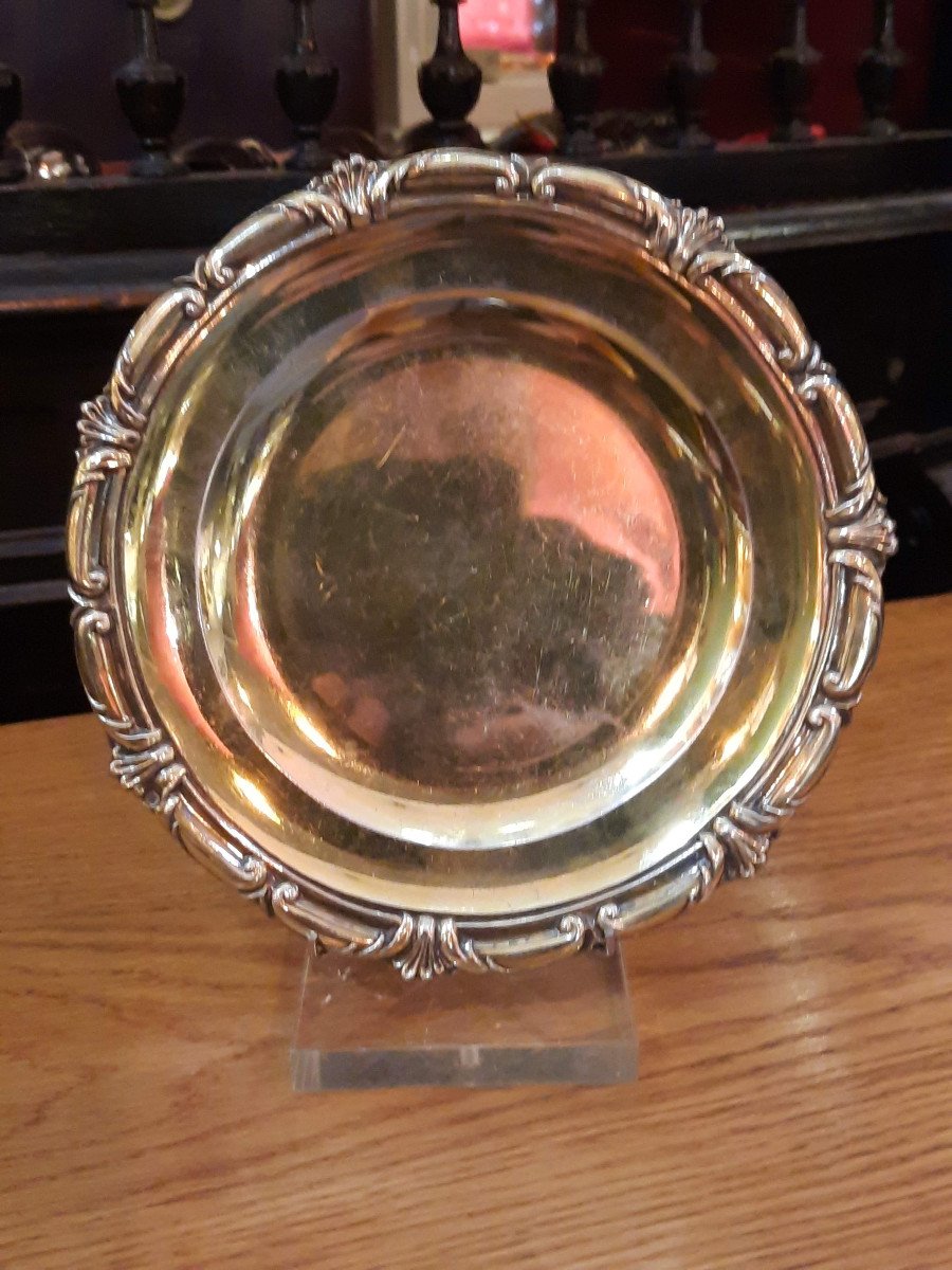 Silver-gilt Cup And Saucer-photo-3