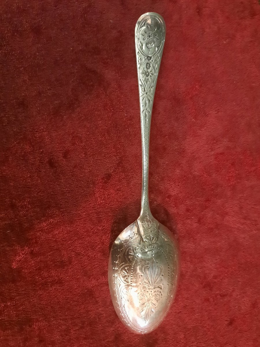 Silver Jam Spoon (london 1850) 