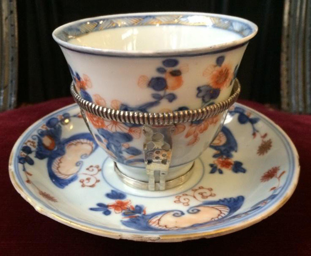 18th Japan Porcelain Cup   (paris 1717-1722)