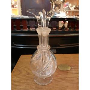 Receptacle en verre  pour Huile et Vinaigre