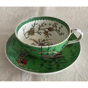 Fine Porcelain Cup And Saucer From Maison We Toy In Paris XIX