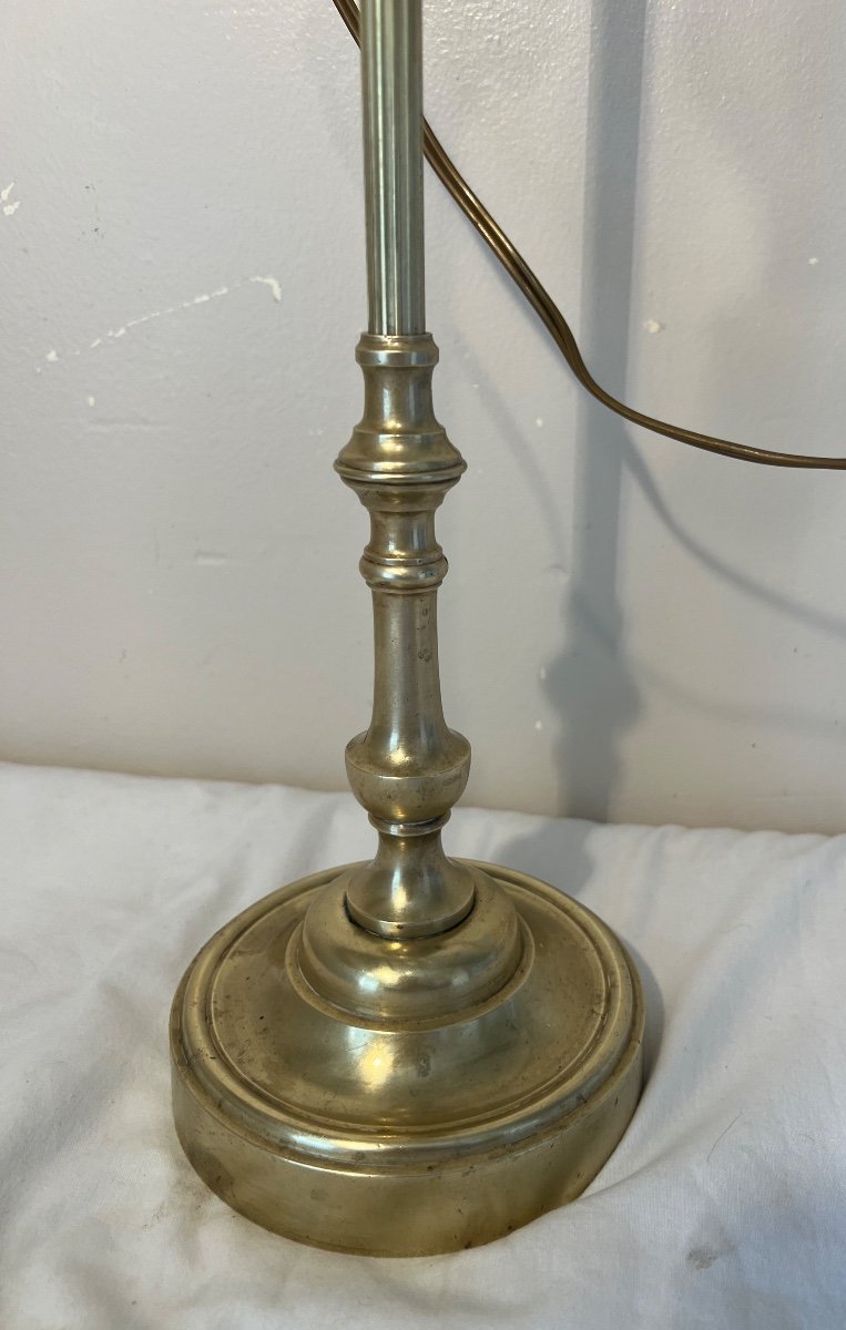 Lampe De Bureau En Bronze -photo-4